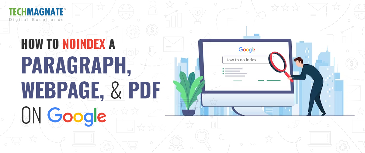 How to Noindex a Paragraph WebPage and PDF on Google