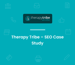 SEO Case Study - Therapy Tribe